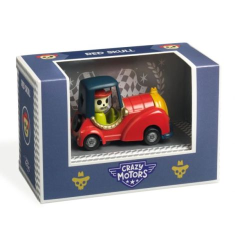Masina Red Skull, Colectia Crazy Motors, Djeco - poza 1