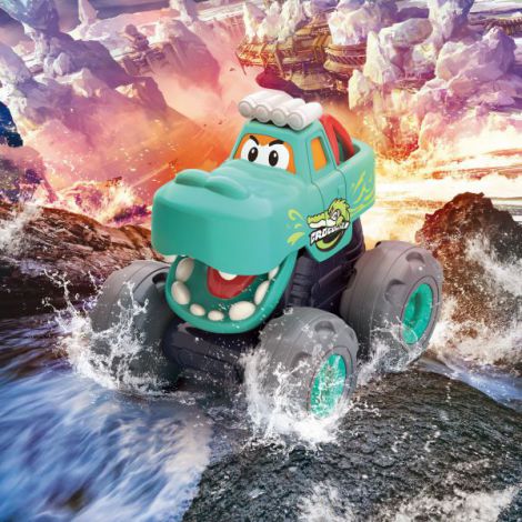 Masinuta Bebe Monster Truck Crocodilul - poza 3