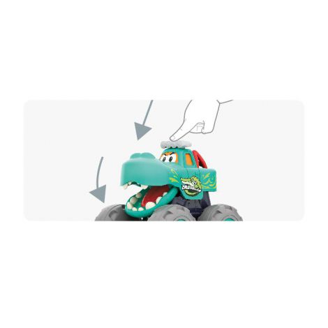 Masinuta Bebe Monster Truck Crocodilul - poza 4