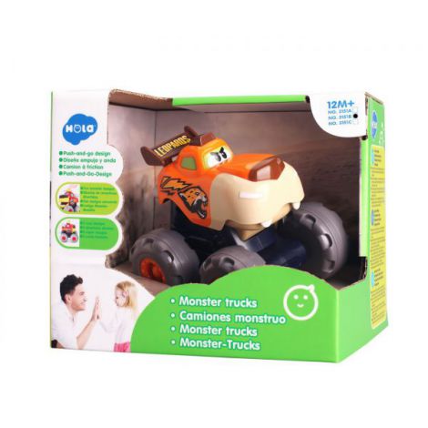 Masinuta Bebe Monster Truck Leopardul Infuriat - poza 1