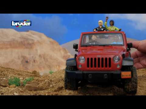 Masinuta Bruder Jeep Wrangler Unlimited Rubicon - poza 2