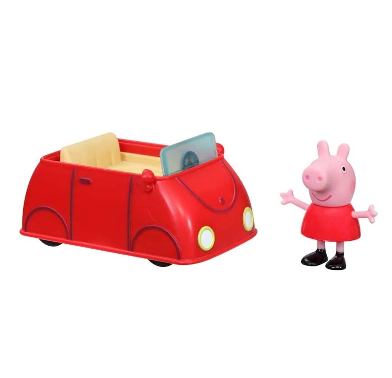 Masinuta cu figurina Hasbro Peppa Pig diverse modele - poza 1