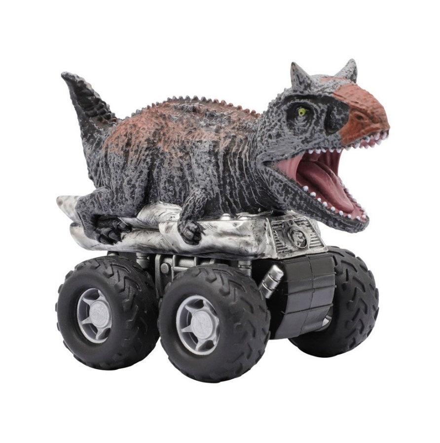 Masinuta cu figurina Jurassic Zoom Riders Dinovehicle - poza 5