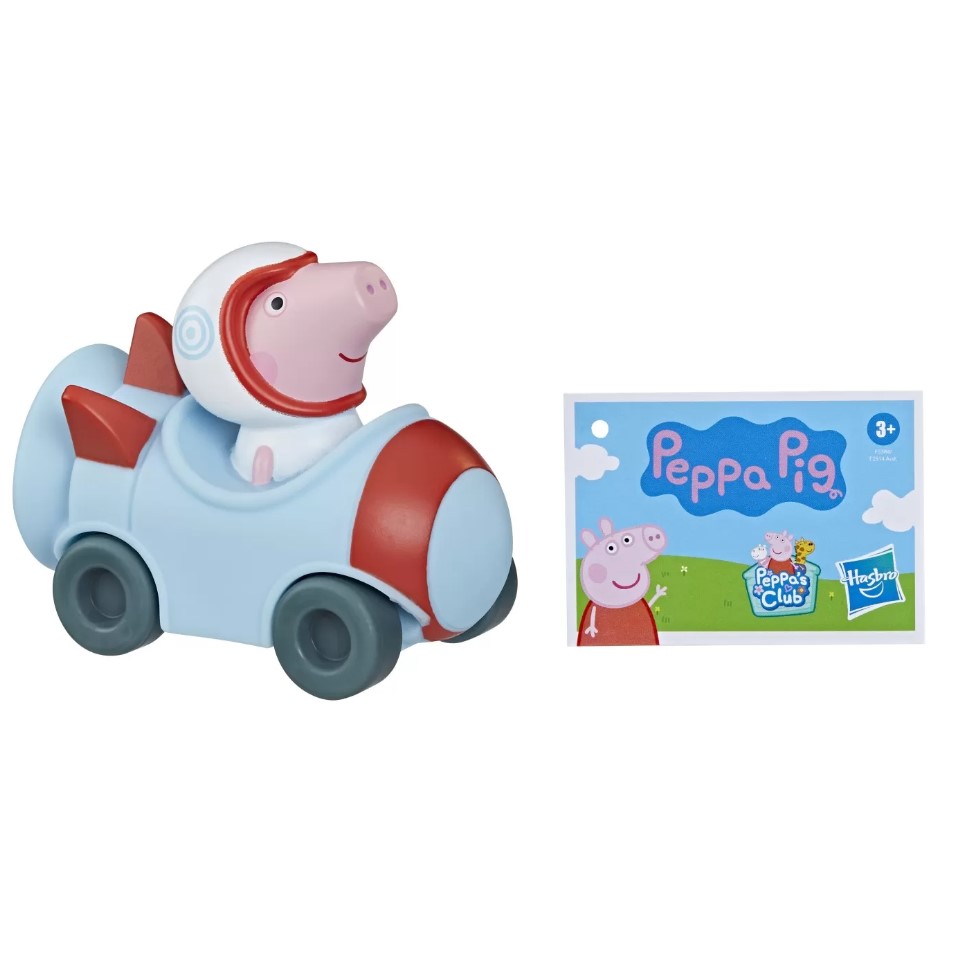 Masinuta cu mini figurina Hasbro Peppa Pig - poza 2