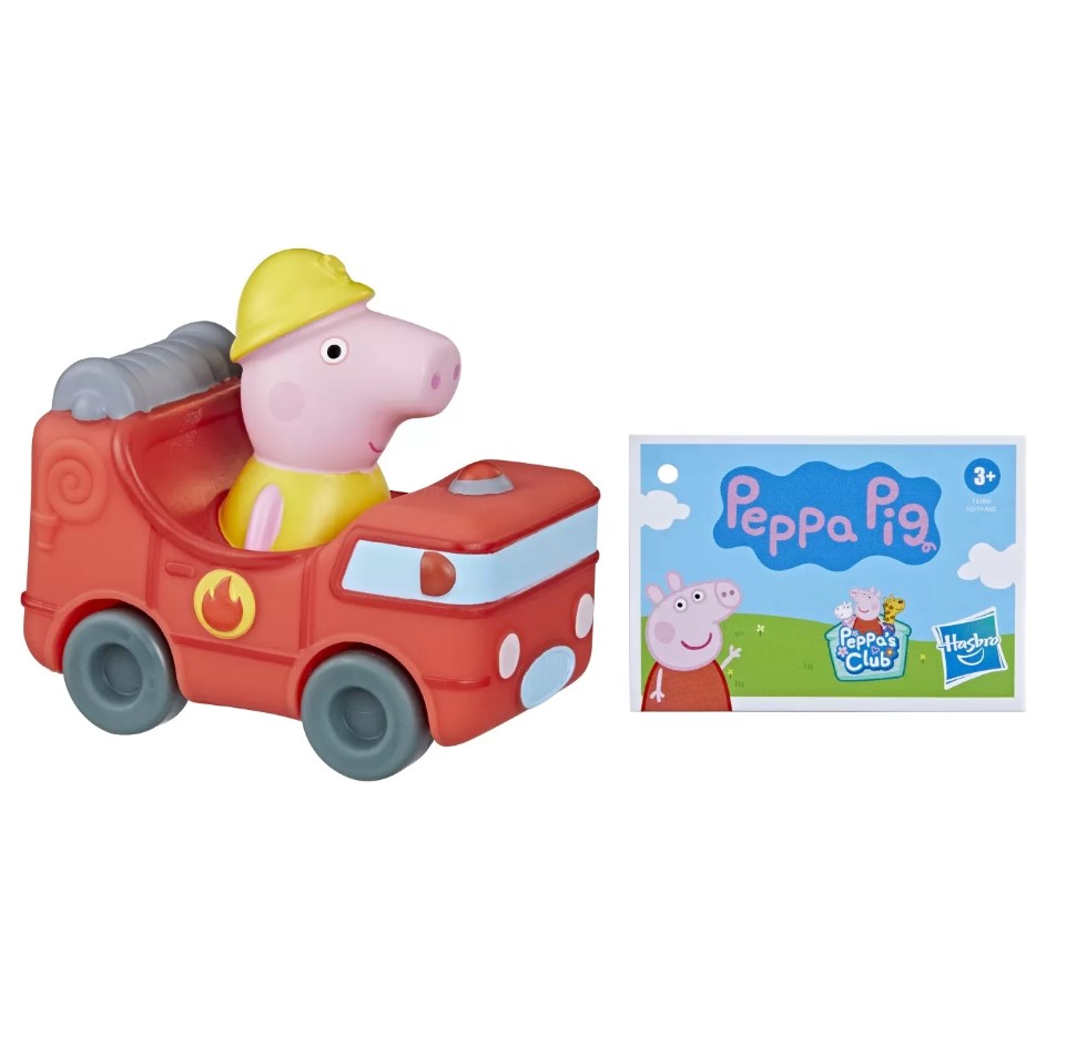 Masinuta cu mini figurina Hasbro Peppa Pig - poza 3