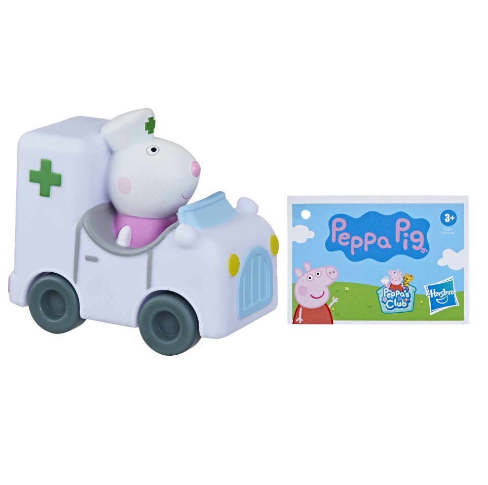 Masinuta cu mini figurina Hasbro Peppa Pig - poza 4