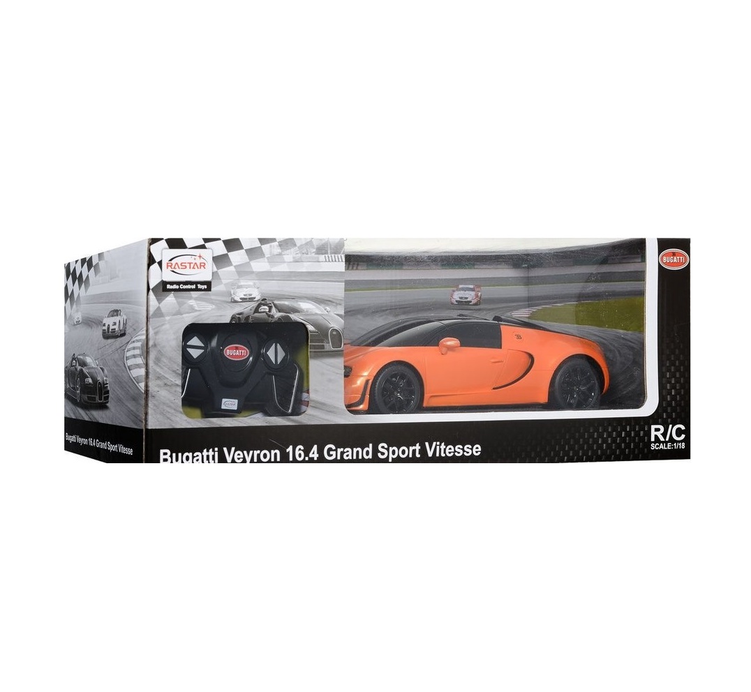 Masinuta cu telecomanda Bugatti Veyron 16.4 Grand Sport Vitesse 1:18 - poza 4
