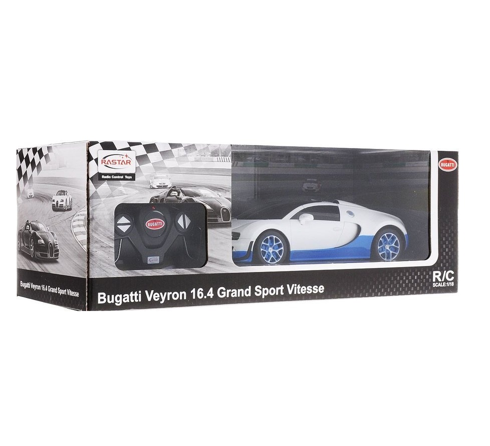 Masinuta cu telecomanda Bugatti Veyron 16.4 Grand Sport Vitesse 1:18 - poza 5