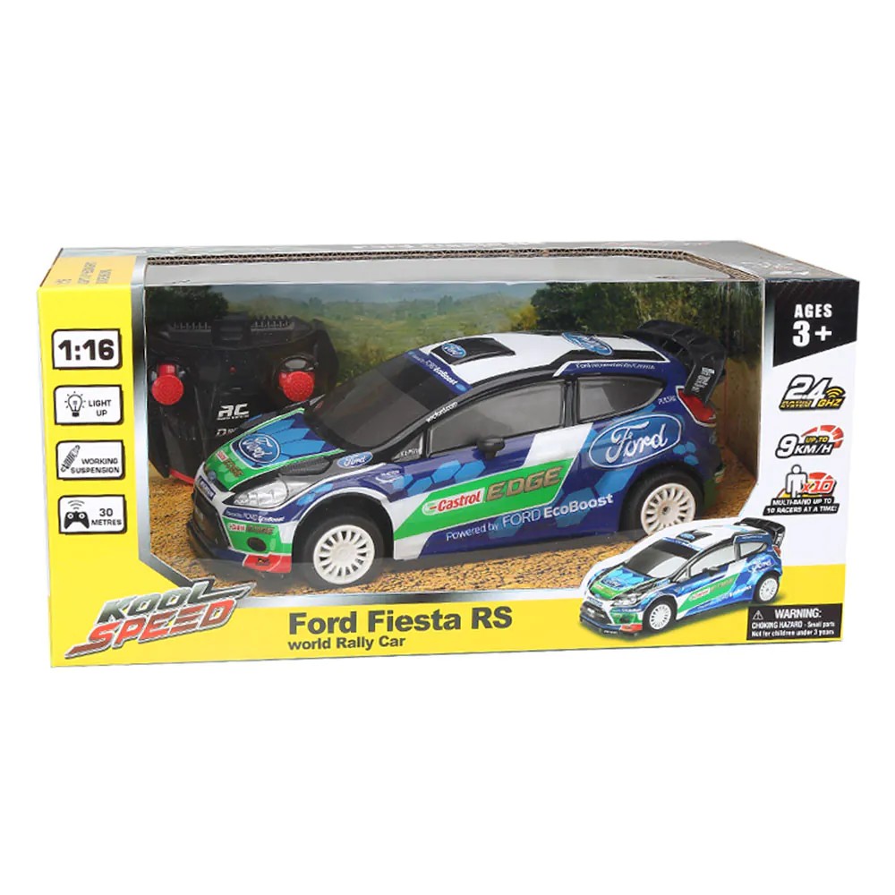 Masinuta cu telecomanda Kool Speed Ford Fiesta RS 1:16 - poza 2