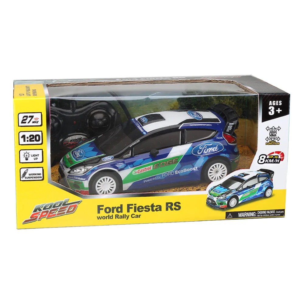 Masinuta cu telecomanda Kool Speed Ford Fiesta RS 1:20 - poza 2