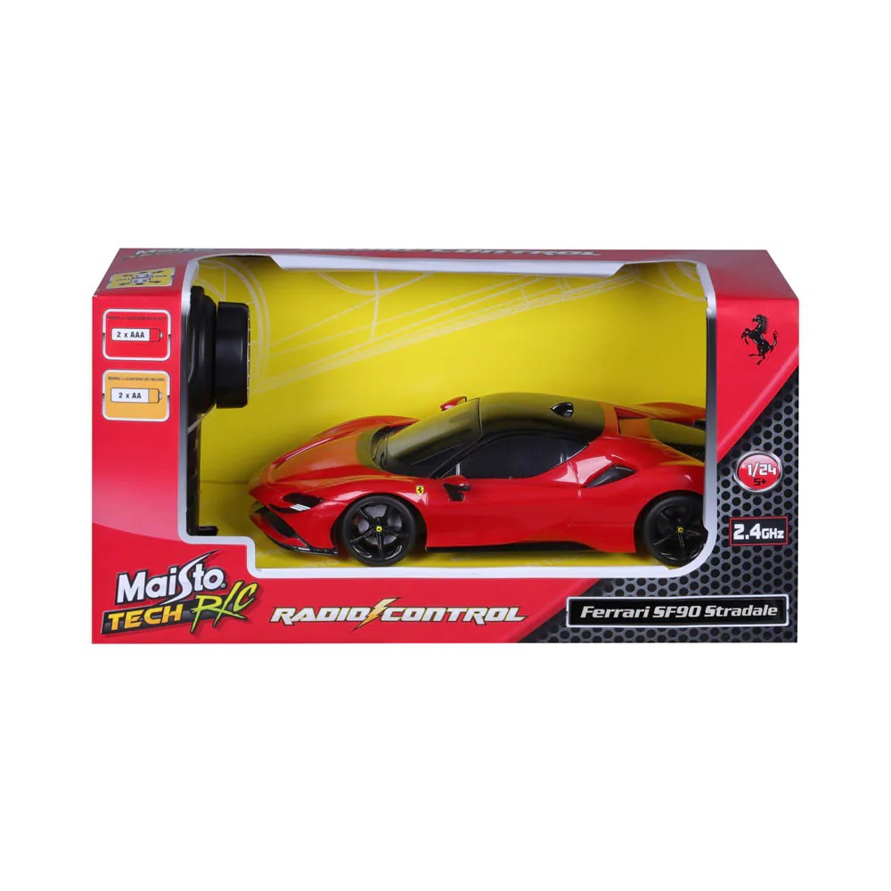 Masinuta cu telecomanda Maisto Tech Ferrari SF90 Stradale 1:24 - poza 2