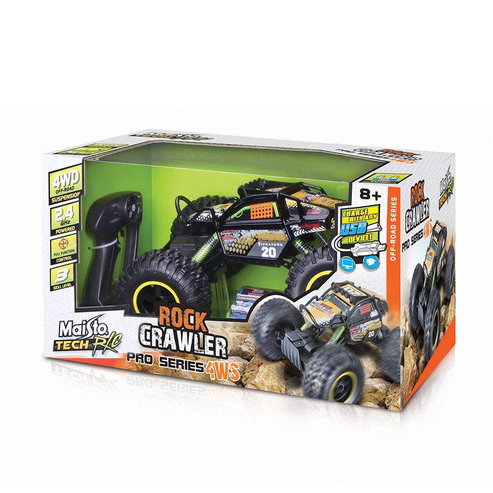 Masinuta cu telecomanda Maisto Tech Rock Crawler Pro - poza 3
