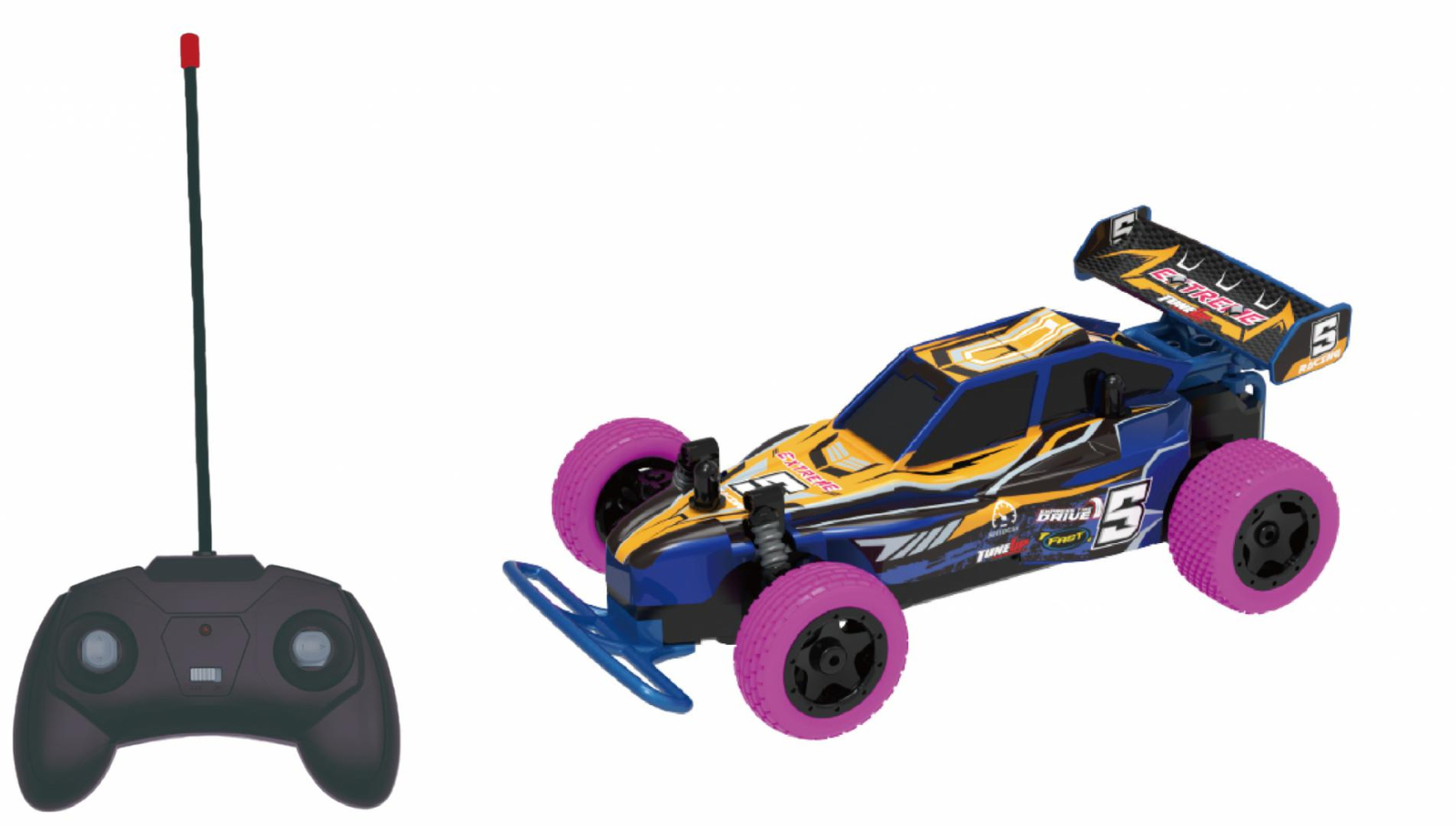 MASINUTA CU TELECOMANDA NITRO RACER, SCARA 1 24, 19CM, DIVERSE CULORI