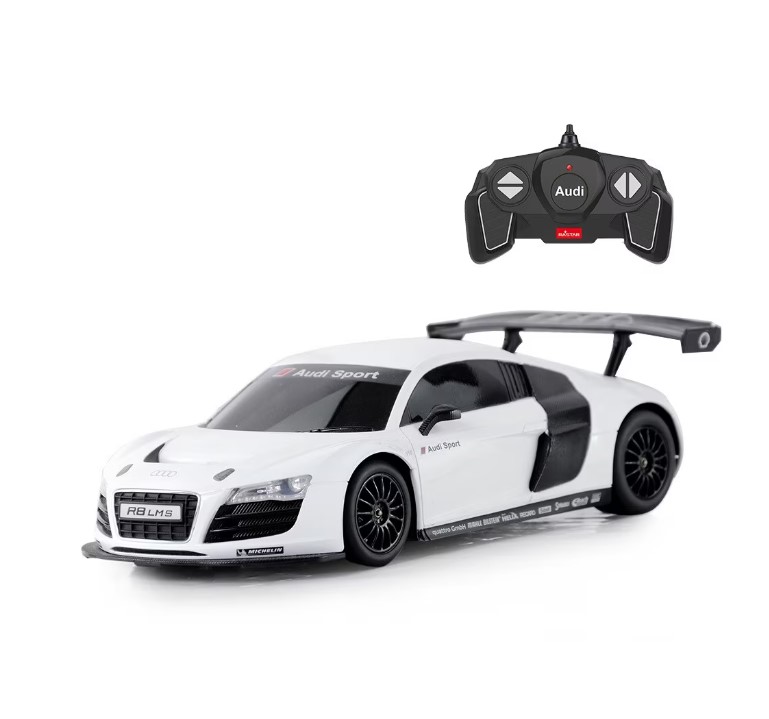 Masinuta cu telecomanda Rastar Audi R8 1:18 - poza 1