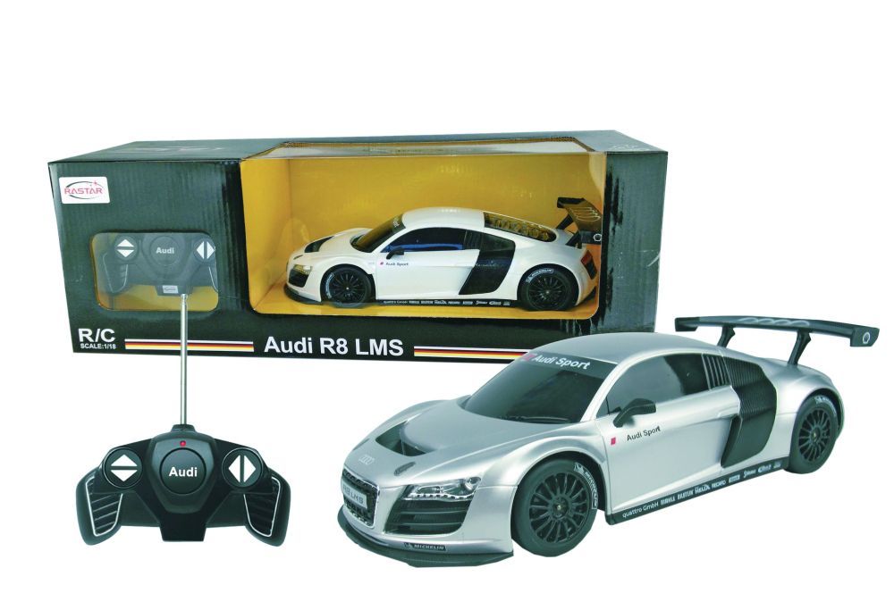 Masinuta cu telecomanda Rastar Audi R8 1:18 - poza 2