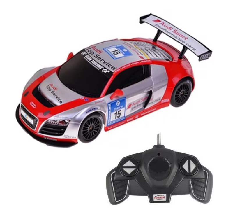 Masinuta cu telecomanda Rastar Audi R8 Performance 1:18 - poza 1