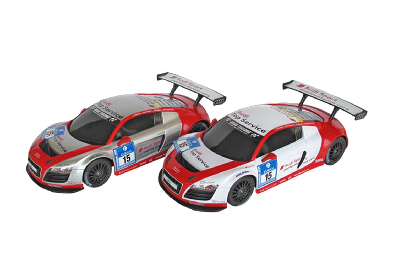 Masinuta cu telecomanda Rastar Audi R8 Performance 1:18 - poza 3
