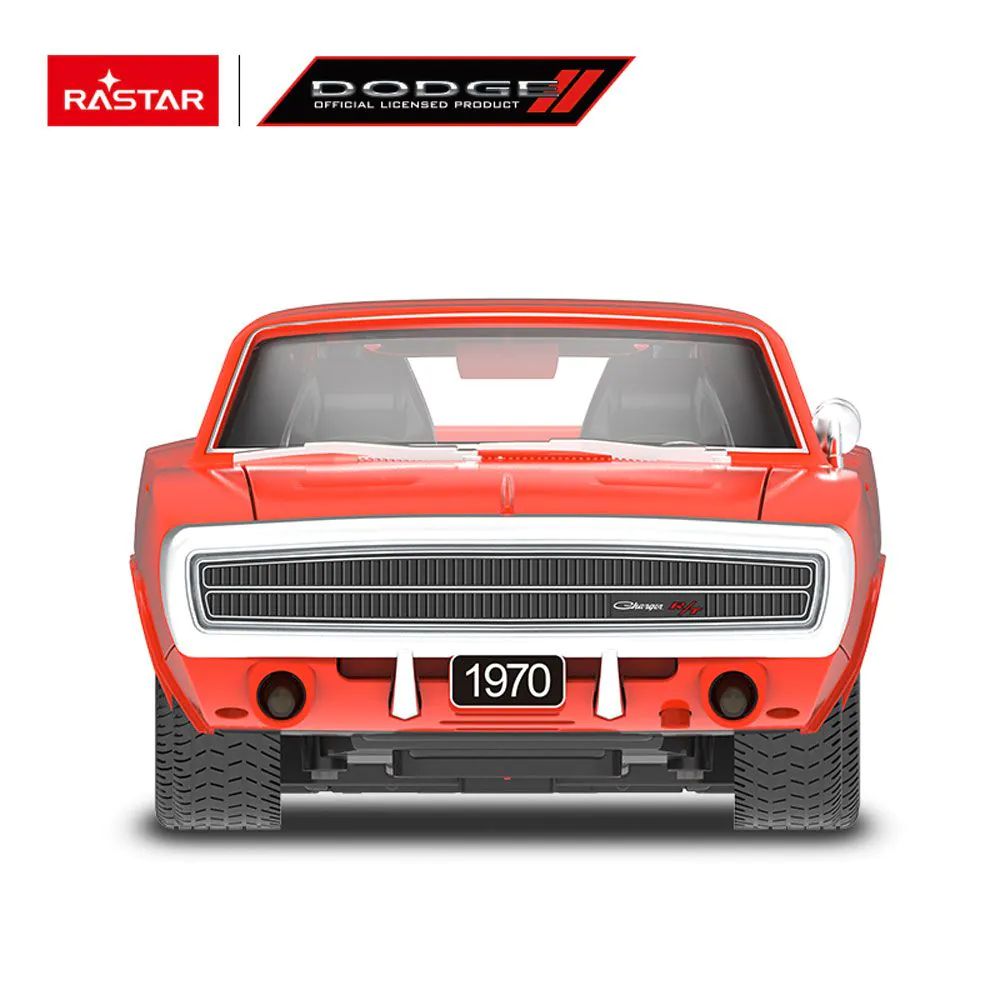 Masinuta cu telecomanda Rastar Dodge Charger Open Trunk 1970 1:16 - poza 4