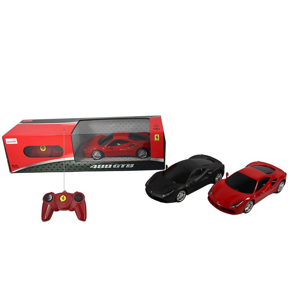 Masinuta cu telecomanda Rastar Ferrari 488 GTB 1:24 - poza 2