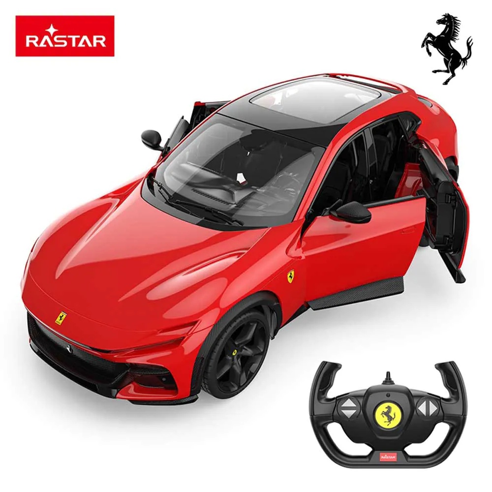 Masinuta cu Telecomanda Rastar Ferrari Purosangue 2.4 GHz Scara 1:14 Rosu - poza 1