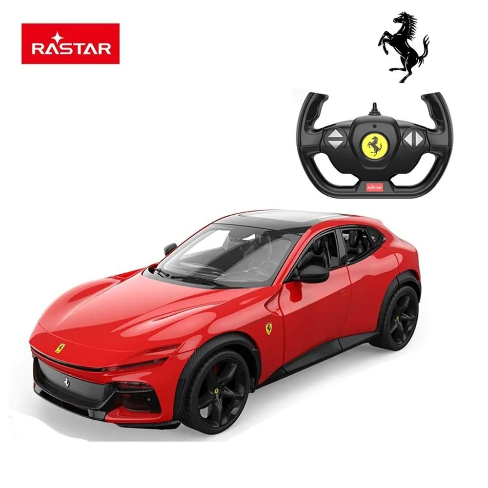 Masinuta cu Telecomanda Rastar Ferrari Purosangue 2.4 GHz Scara 1:14 Rosu - poza 4