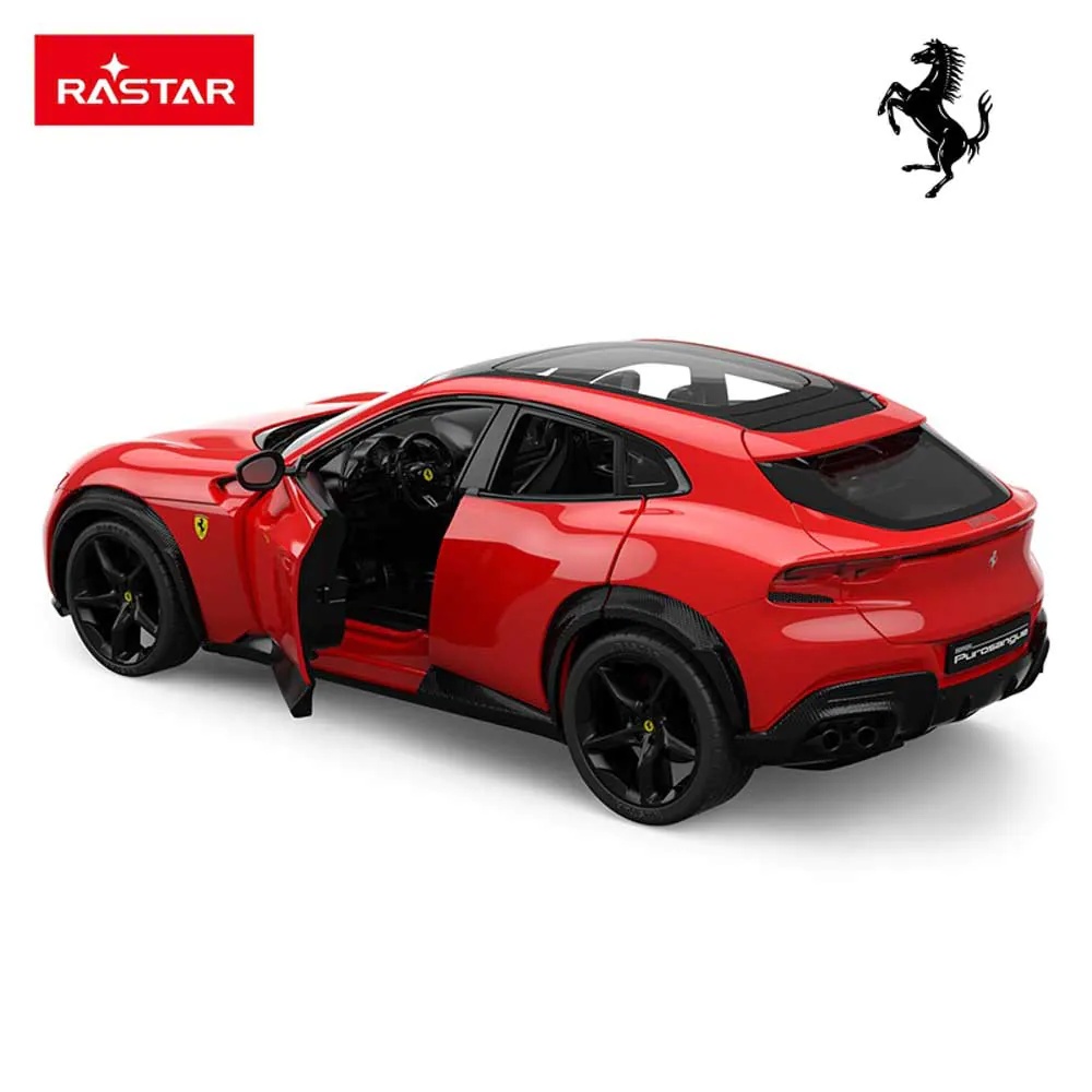 Masinuta cu Telecomanda Rastar Ferrari Purosangue 2.4 GHz Scara 1:14 Rosu - poza 5