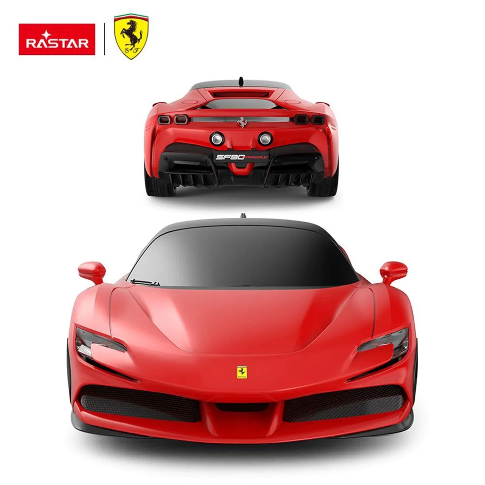 Masinuta cu telecomanda Rastar Ferrari SF90 Stradale 1:24 - poza 3