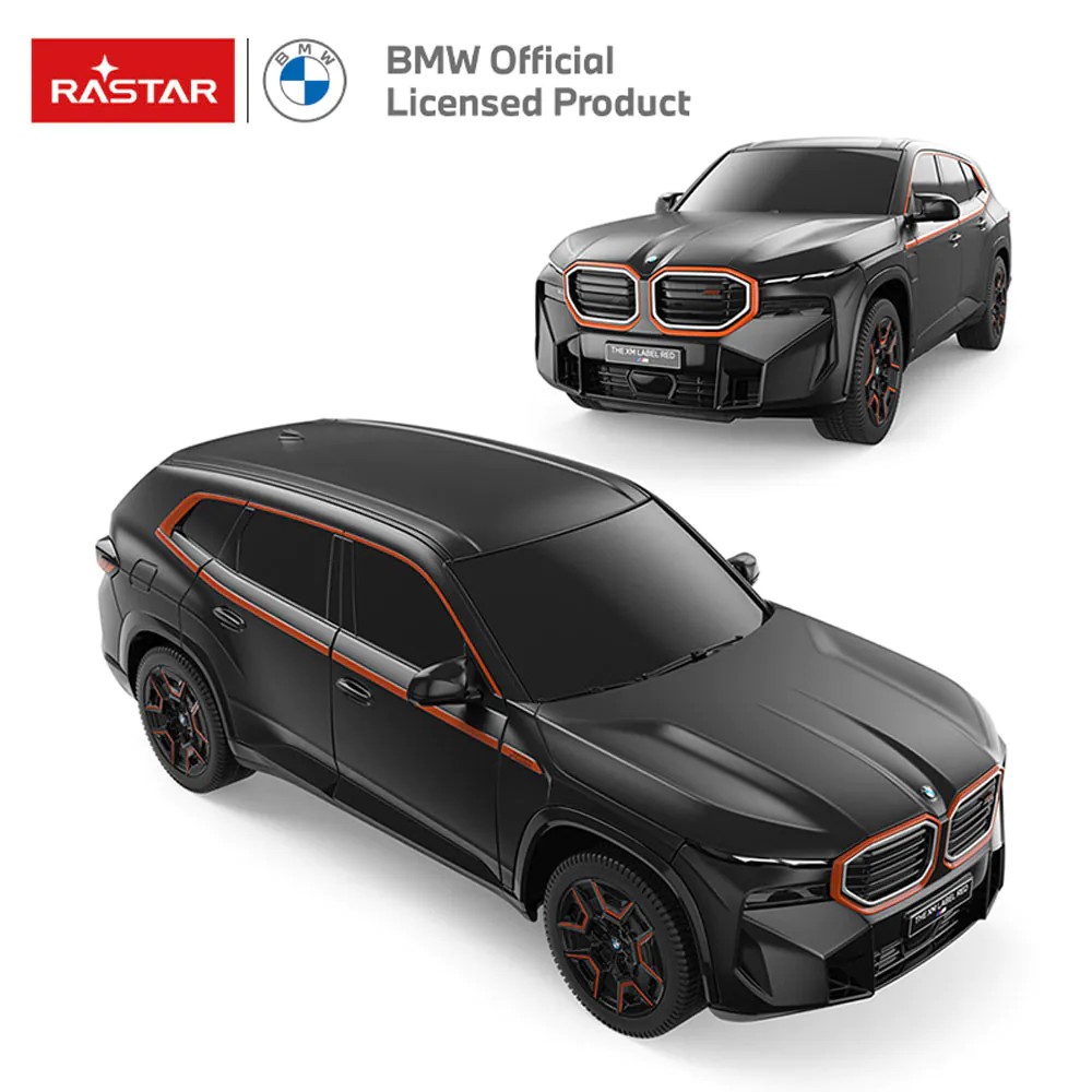 Masinuta cu telecomanda Rastar Jeep BMW XM scara 1:24 Negru - poza 4