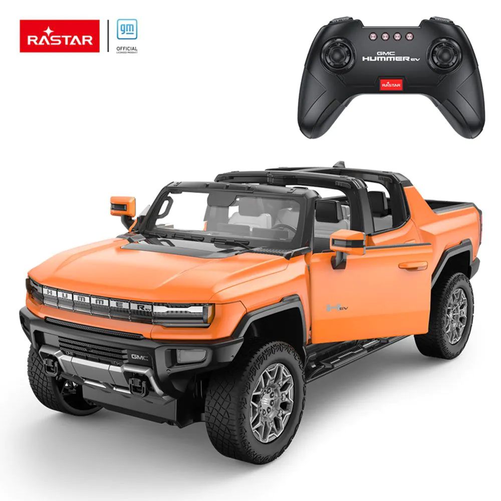 Masinuta cu telecomanda Rastar Jeep Hummer EV cu portiere care se deschid 1:16 - poza 3