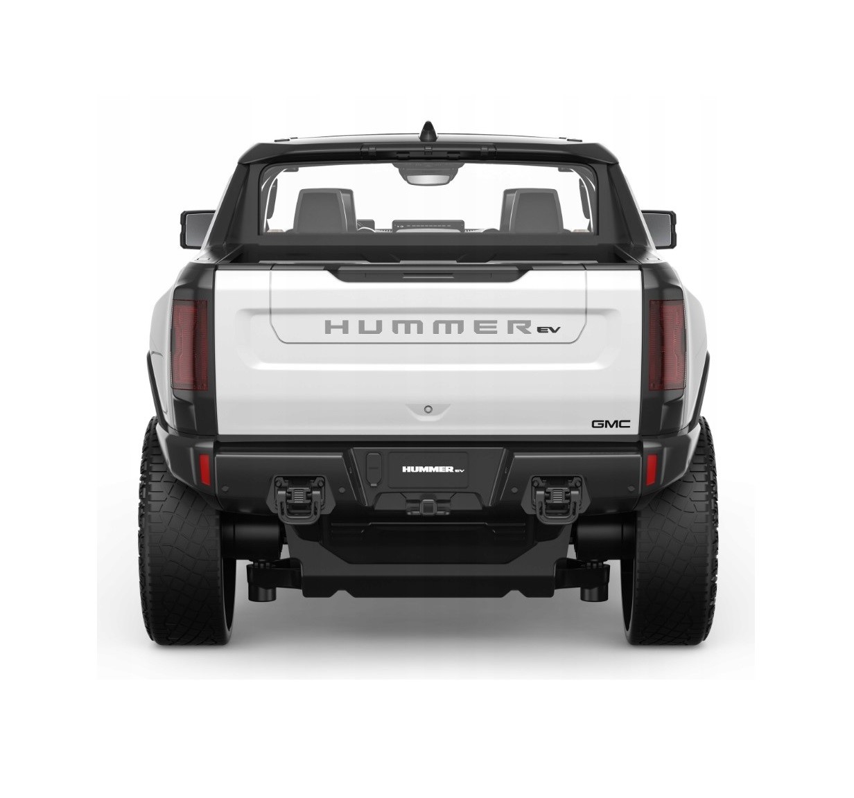 Masinuta cu telecomanda Rastar Jeep Hummer EV cu portiere care se deschid 1:16 - poza 4