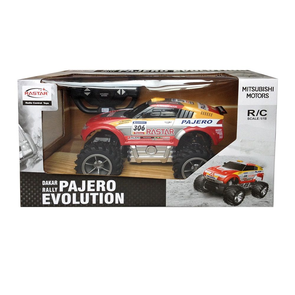 Masinuta cu telecomanda Rastar Jeep Pajero 1:18 - poza 2