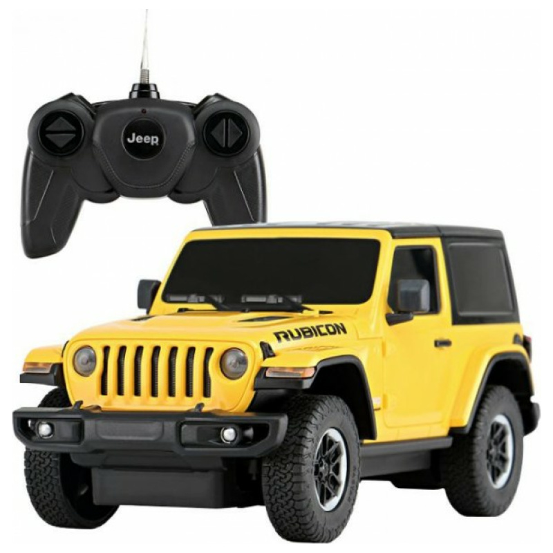 Masinuta cu telecomanda Rastar Jeep Wrangler Rubicon 1:24 - poza 1