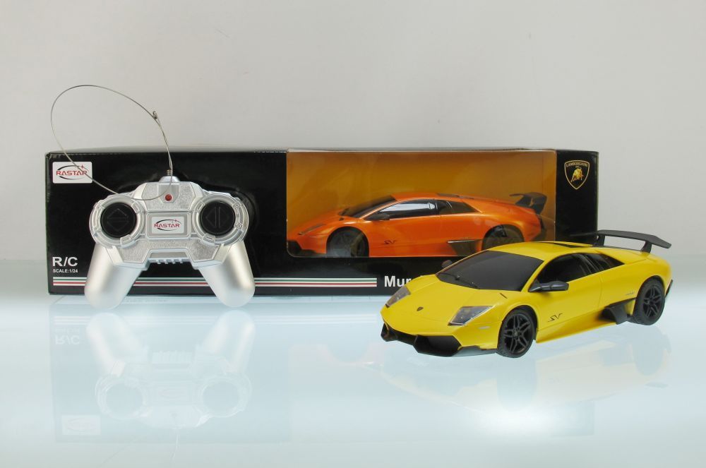 Masinuta cu telecomanda Rastar Lamborghini Murcielago 1:24 - poza 2
