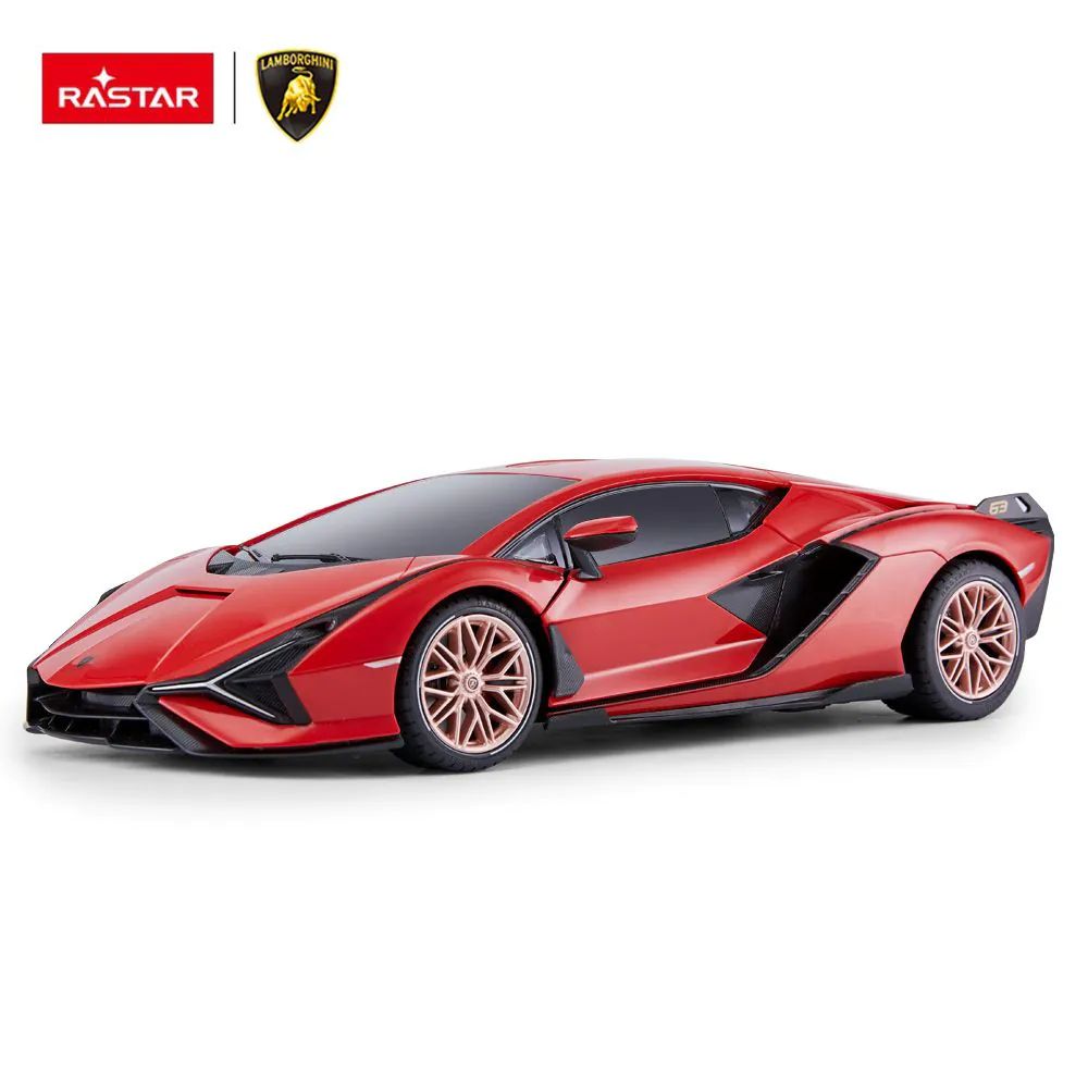 Masinuta cu telecomanda Rastar Lamborghini Sian 1:24 - poza 4