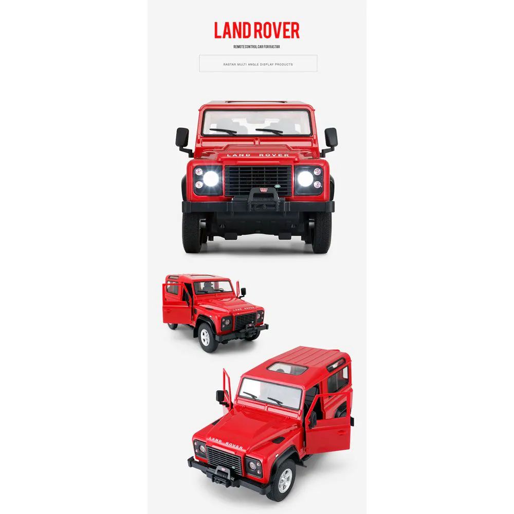 Masinuta cu telecomanda Rastar Land Rover 1:14 - poza 2