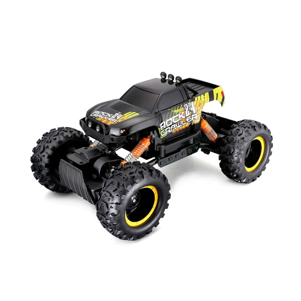 Masinuta cu Telecomanda Rock Crawler Maisto Tech R/C Suspensie Independenta 32 x 21 x 17 cm Neagra - poza 3