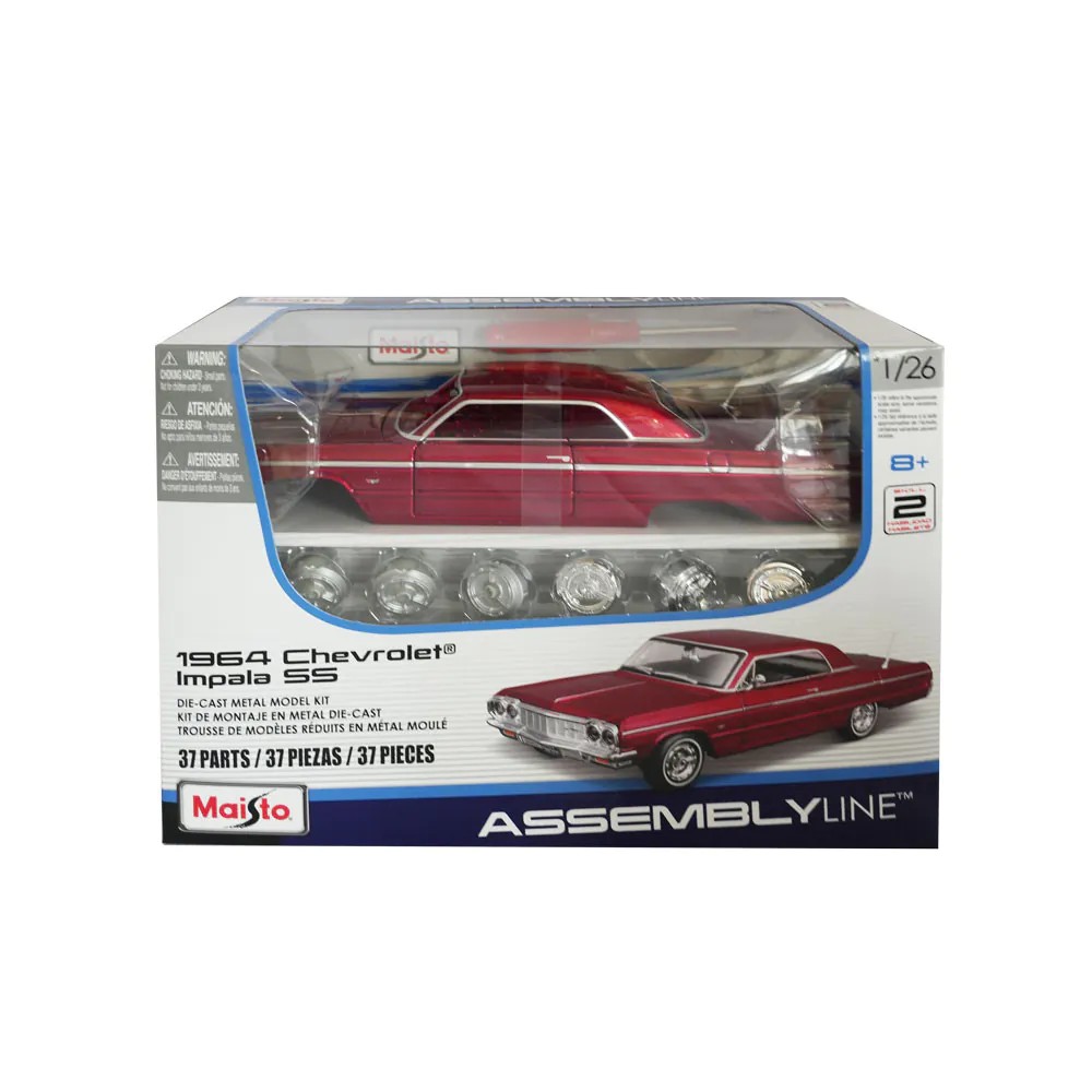 Masinuta de asamblat Maisto Assembly Line 1964 Chevrolet Impala SS 1:26 - poza 2