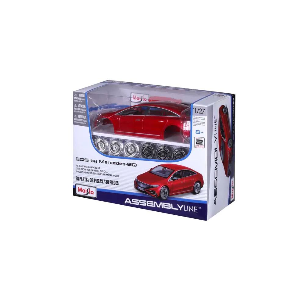 Masinuta de asamblat Maisto Assembly Line Mercedes EQ 1:24 - poza 4