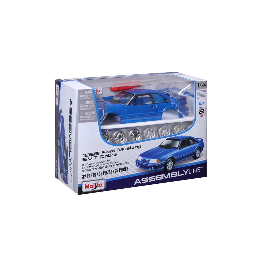 Masinuta de asamblat Maisto Special Edition Ford Mustang SV 1993 1:24 - poza 2