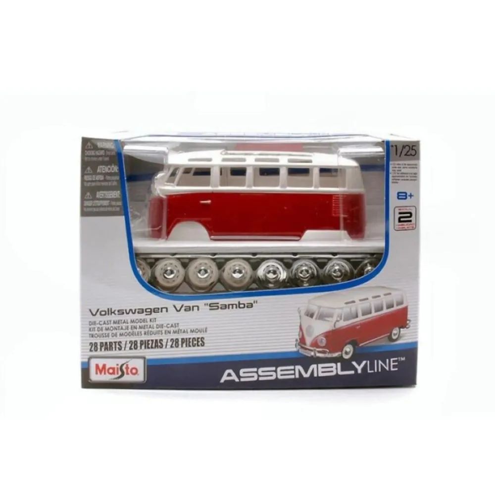 Masinuta de asamblat Maisto Special Edition Volkswagen Van Simba 1:24 - poza 2