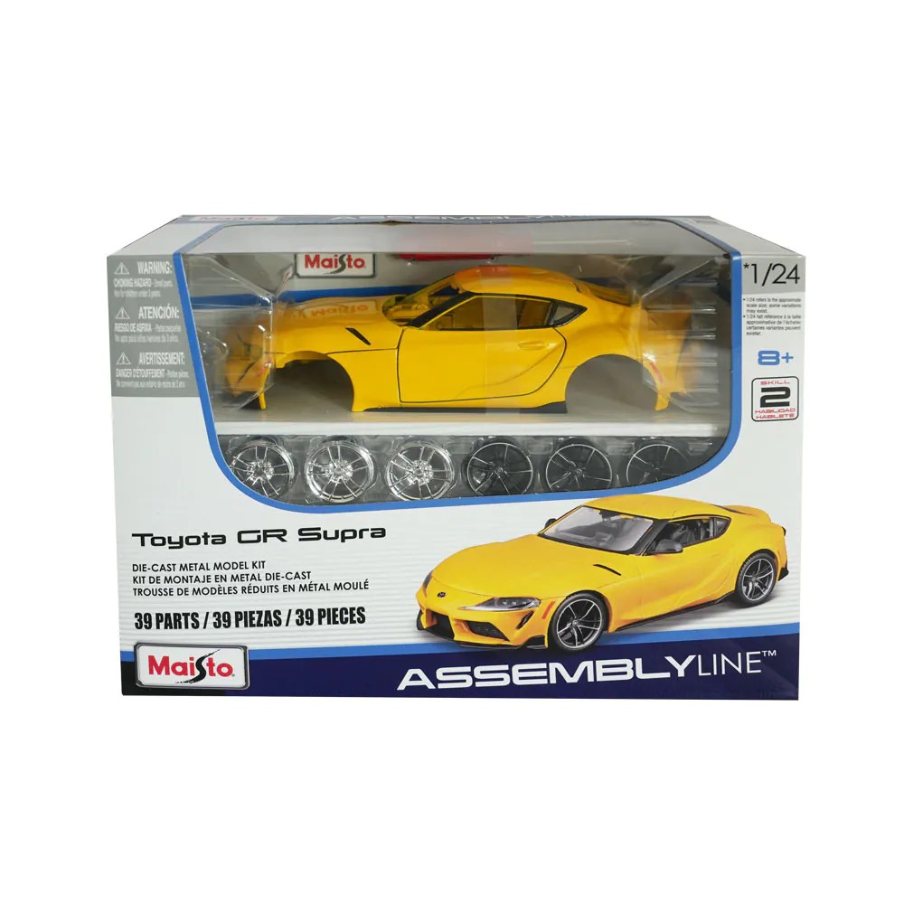 Masinuta de asamblat Maisto Toyota GR Supra 1:24 - poza 2