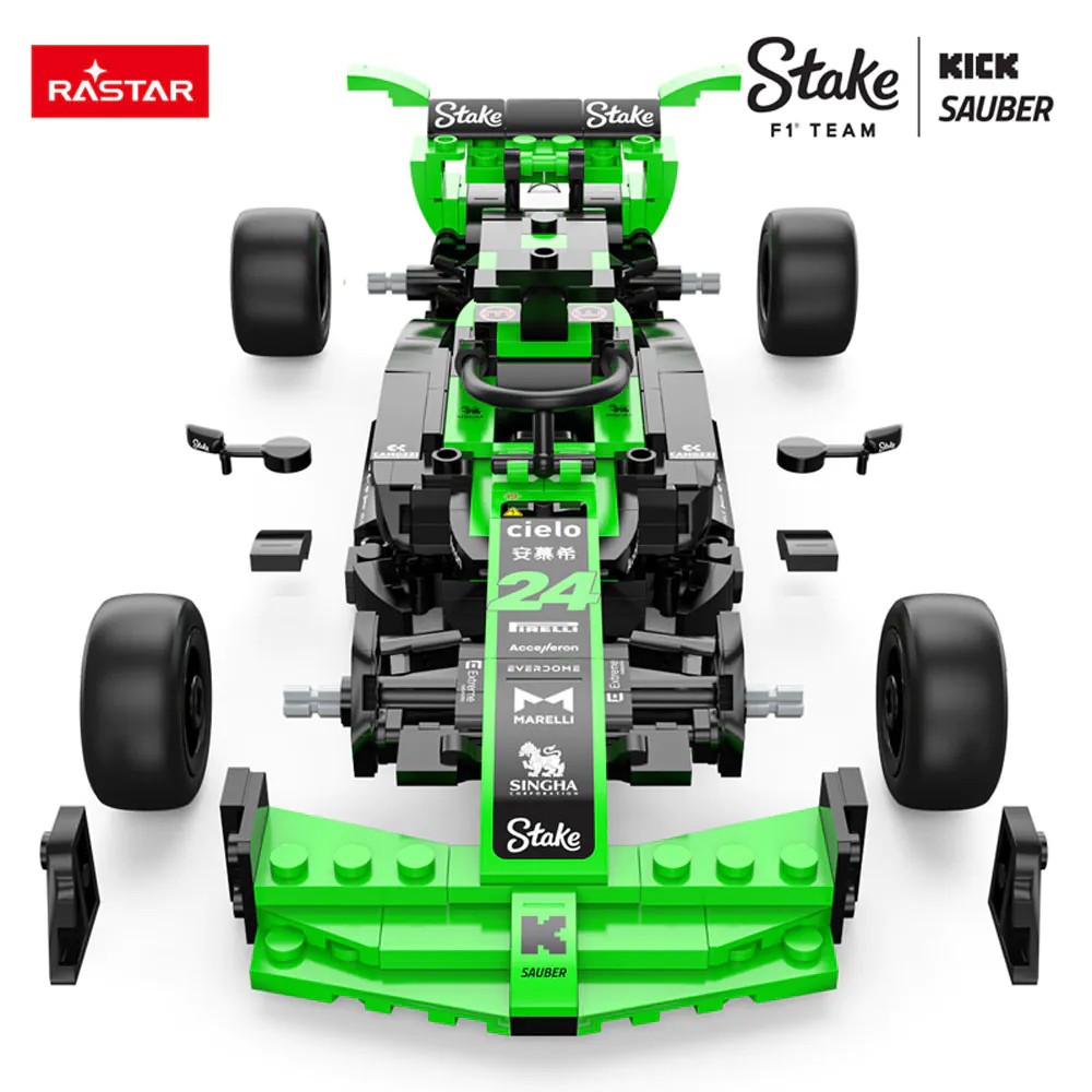 Masinuta de asamblat Rastar Formula Sauber C44 1:24 - poza 4