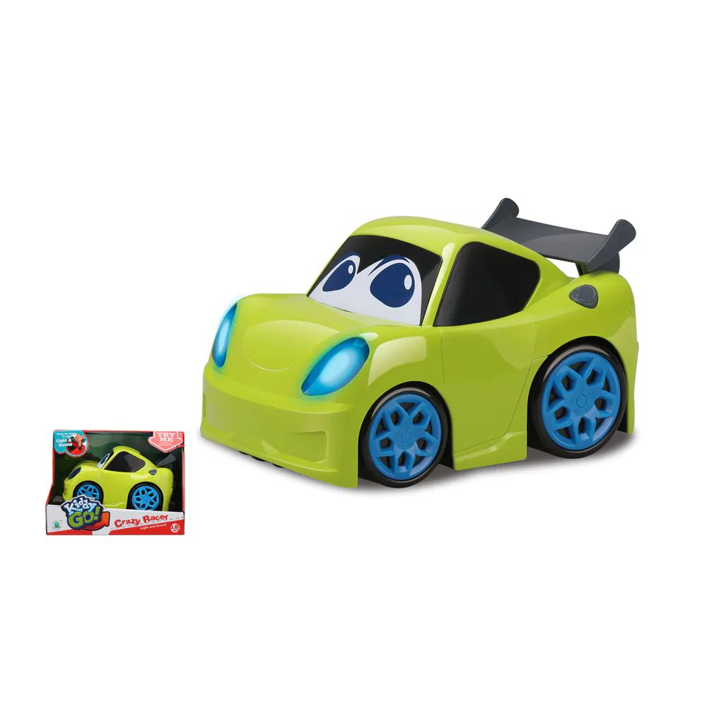 Masinuta de curse cu sunete si lumini Kiddy Go 19 cm - poza 1