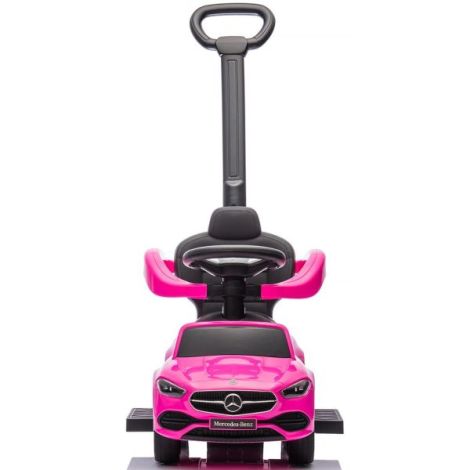 Masinuta de impins Chipolino Mercedes Benz C-Class cu maner pink - poza 1