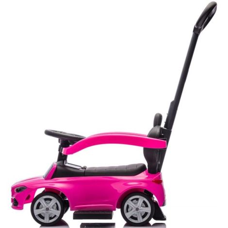 Masinuta de impins Chipolino Mercedes Benz C-Class cu maner pink - poza 2