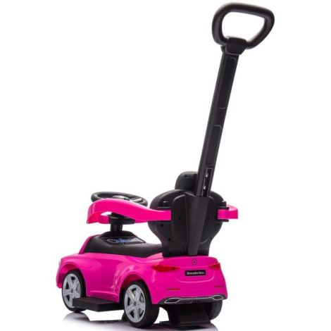 Masinuta de impins Chipolino Mercedes Benz C-Class cu maner pink - poza 3