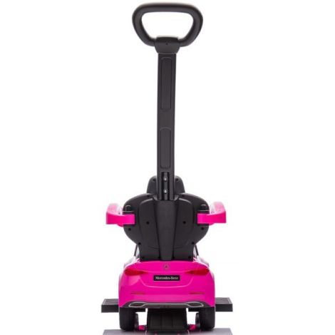 Masinuta de impins Chipolino Mercedes Benz C-Class cu maner pink - poza 4