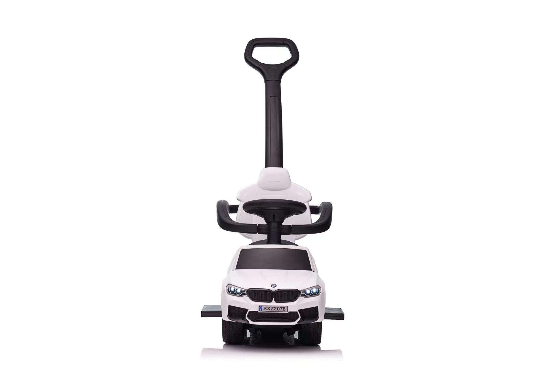 Masinuta de impins cu maner parental 3-in-1 BMW M5 (sx2078) Alb - Autokids.ro - poza 2