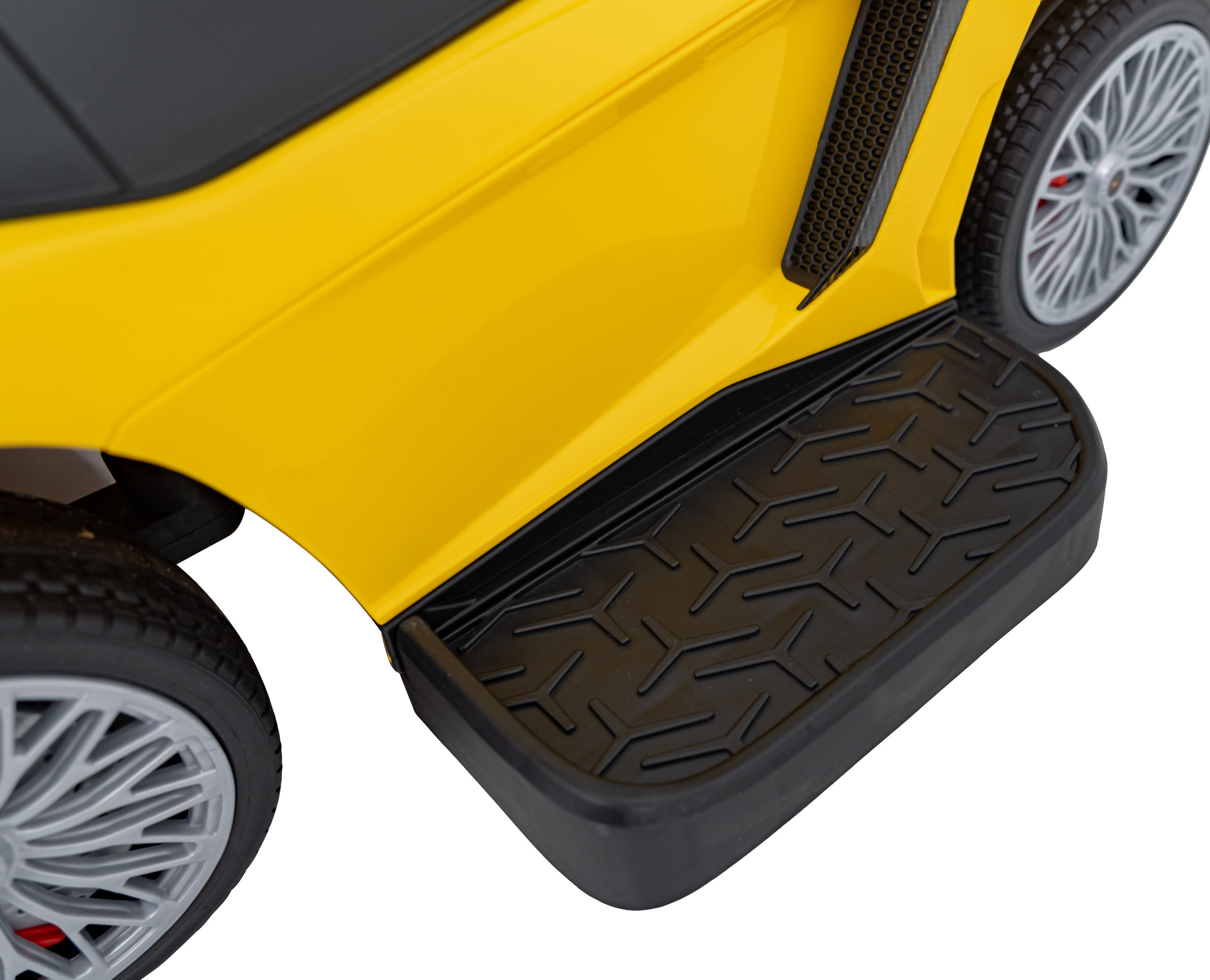 Masinuta de impins cu maner parental Lamborghini Aventador (8810) Galben - Autokids.ro - poza 5