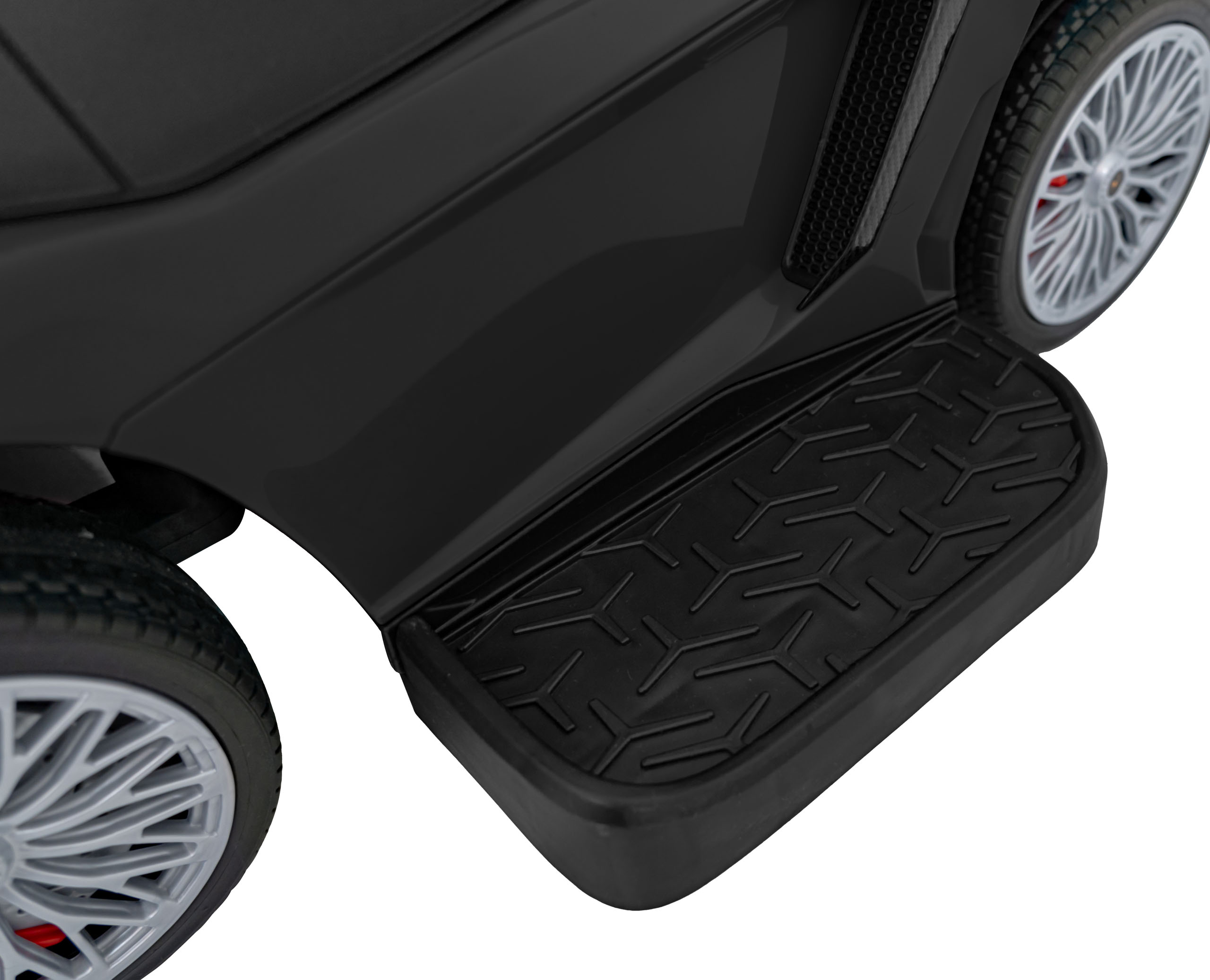 Masinuta de impins cu maner parental Lamborghini Aventador (8810) Negru - Autokids.ro - poza 3